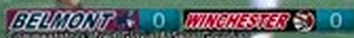Score box at 16:50, the anchor: Belmont 0, Winchester 0